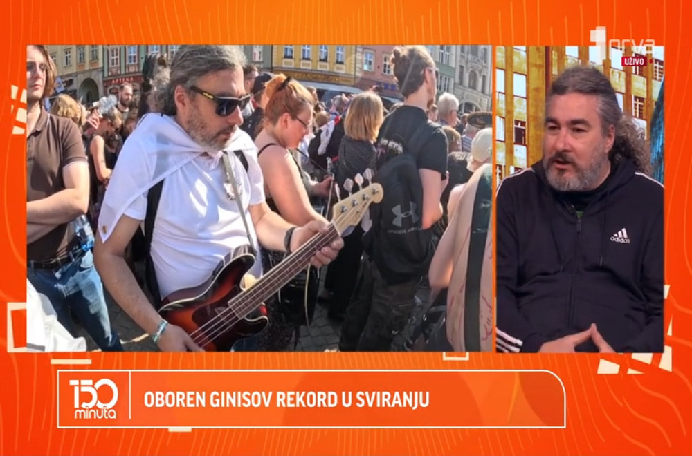 Ginisov rekord u pevanju obilazi svet na dvotočkašu
