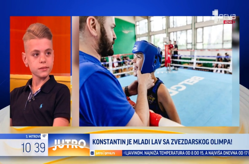 Konstantin je simbol nepokolebljivosti, jer se bez delova prstiju bori u ringu