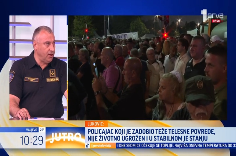 Policija uspostavila javni red i mir u Beogradu